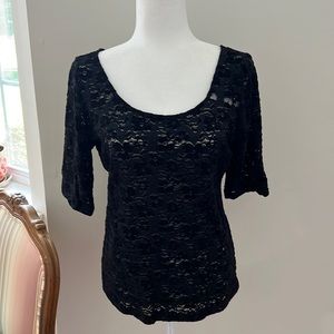 Anthropology velvety top, NWT